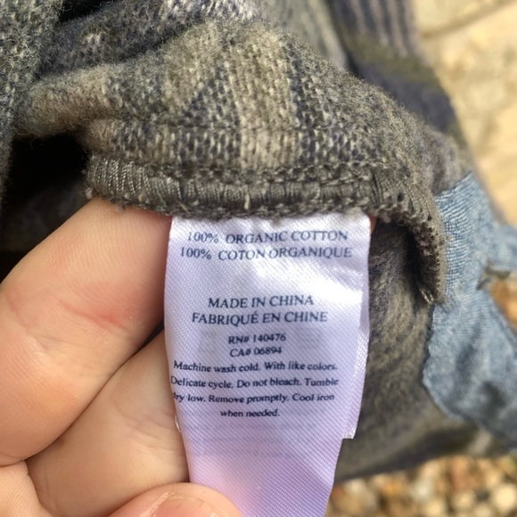 Faherty Brand Serape Hoodie Pullover Navy RRL Like Size XS - Picture 4 of 4